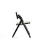 Manhattan Comfort Lambinet Folding Dining Chair in Black and Natural Cane, Set of 2 DCCA07-BK - alternate 3